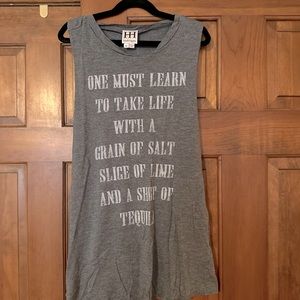 Macy’s open back tank top